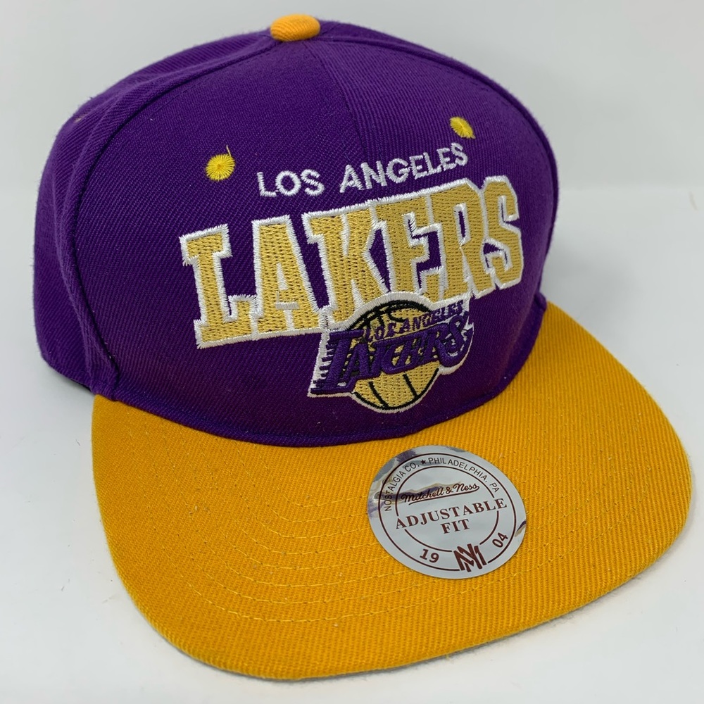 Mitchell and Ness SnapBack Lakers hat NBA